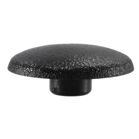 Midwest Fastener Socket Spoke Screw Cap, 7 mm Dia, Black, Nylon 20 PK 38541